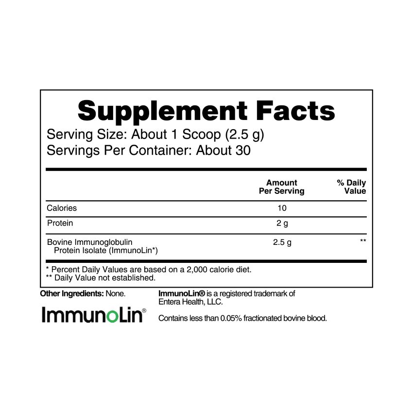 Pure Protect Supplement Facts